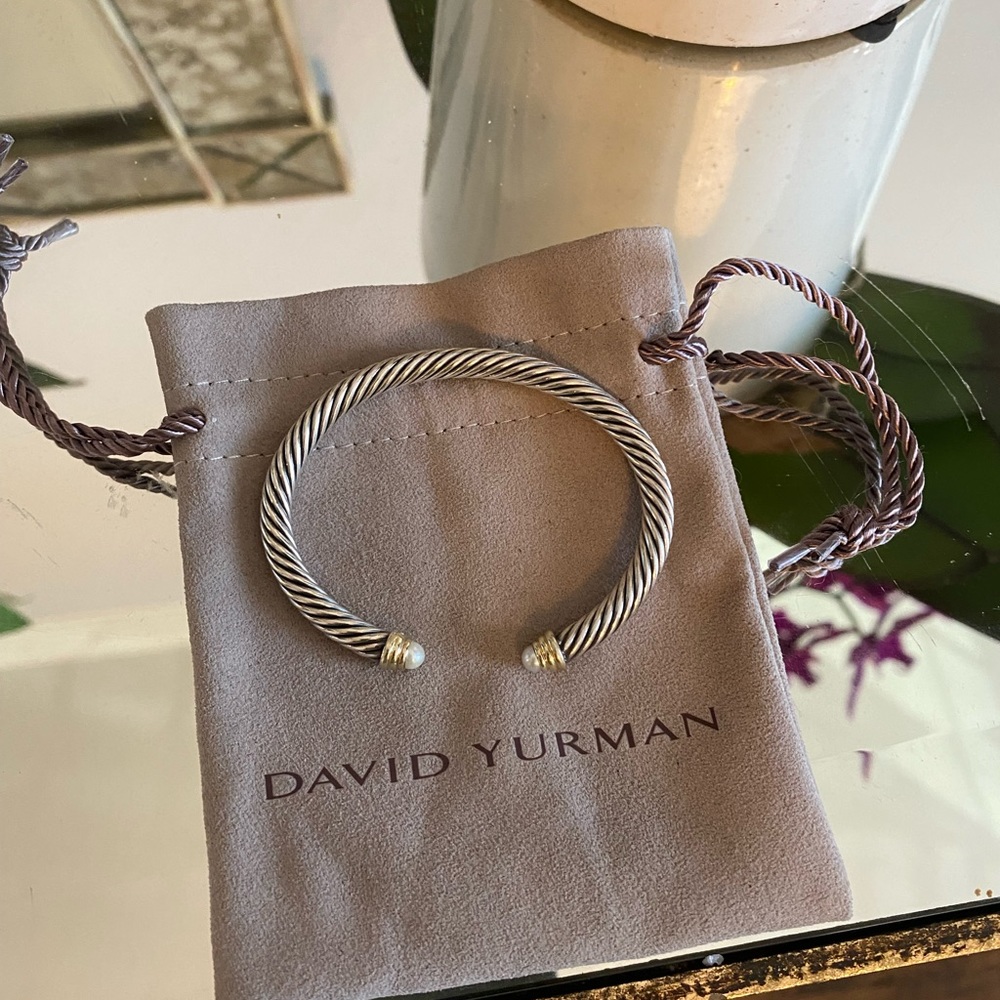 David Yurman Pearl Bangle